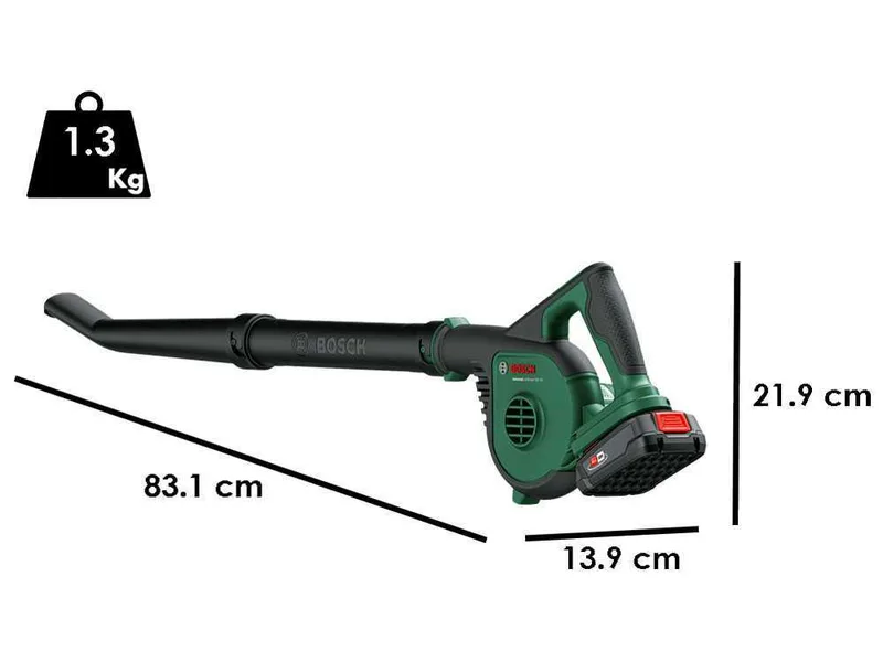 Bosch Universal Leaf Blower 18V - Souffleur électrique à batterie