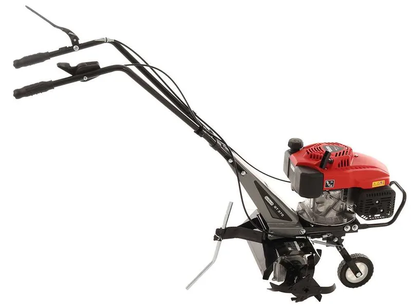 GeoTech GT 370 - Motobineuse à essence 5.5 CV - Moteur Ducar OHV de 161 cm3