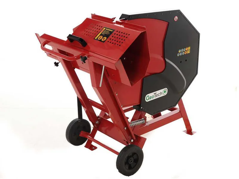 GeoTech SA 510 - Scie à bûches électrique - Scie circulaire à chevalet monophasée