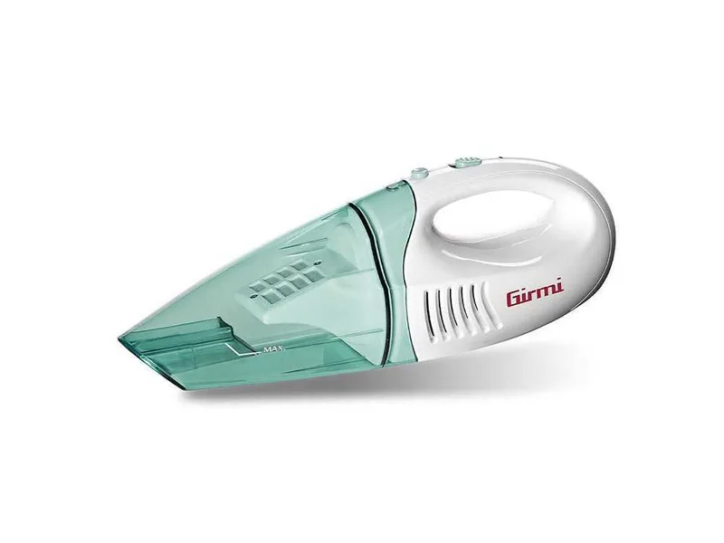 Girmi AP10 - Aspirateur portable rechargeable Wet & Dry - Batterie de 4,8V