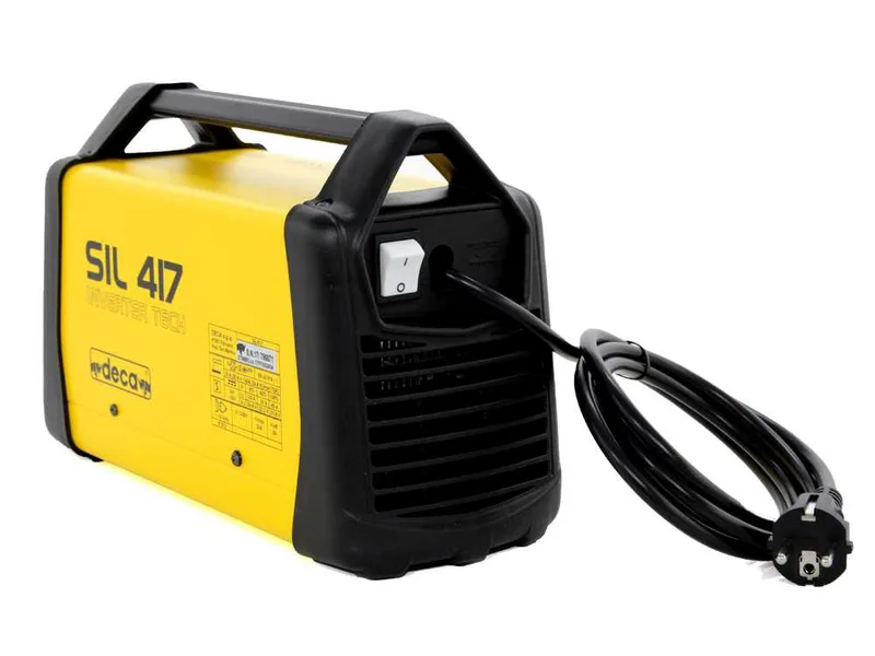 Poste à souder inverter Deca SIL 417 - 170 A max - alimentation 230 V - kit d'utilisation