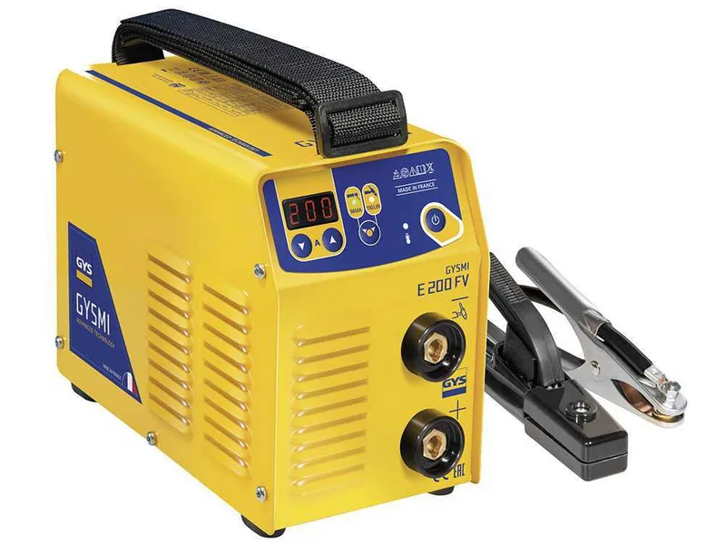 GYS Gysmi E200 FV - Poste à souder Inverter (MMA, TIG Lift) + Mallette, à courant continu (DC)