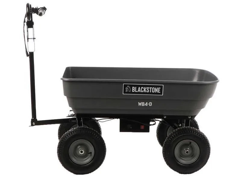 BlackStone WB4-D - Brouette électrique avec roues - 24V 12Ah