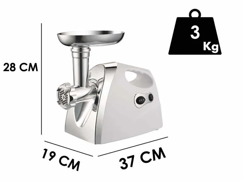 RGV Duetto Plus - Hachoir à viande multifonction - Presse-tomate - Râpe