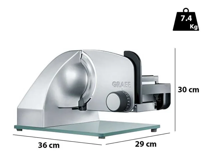 Graef Master M20 - Trancheuse avec lame de 170 mm