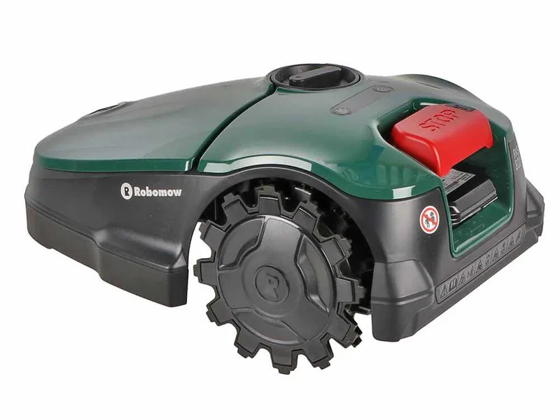 Robomow RKS 800 - Robot tondeuse avec périmètre - Avec batterie au lithium 18,5V 2,5Ah