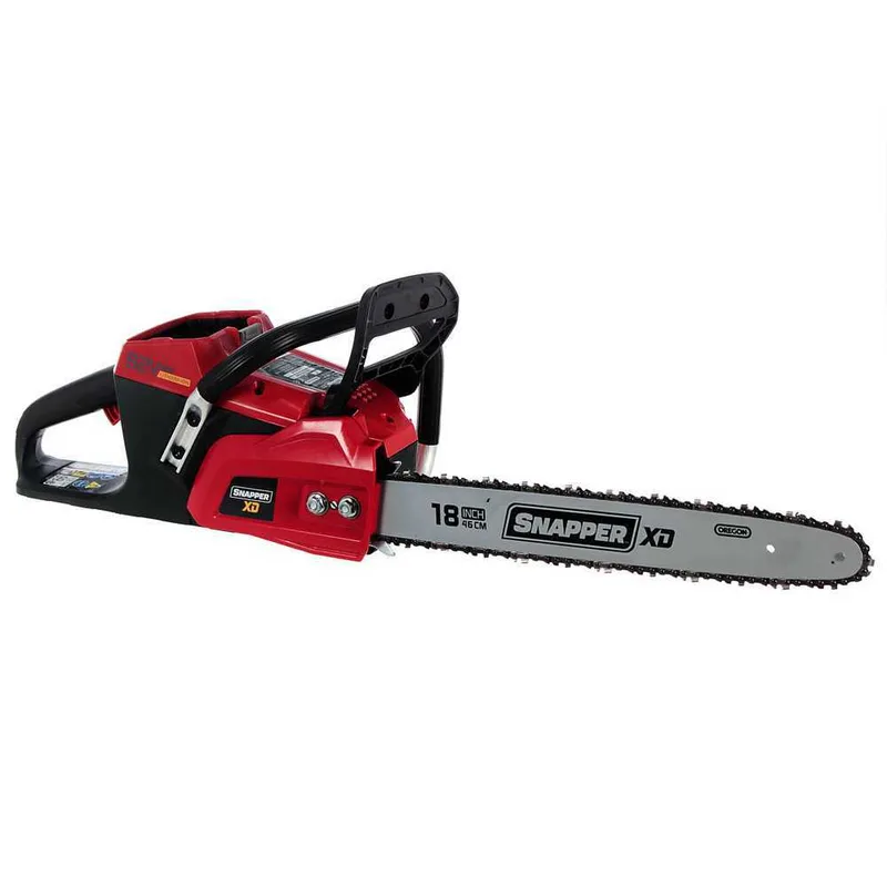Snapper SXDCS82 - Tronçonneuse électrique 82V - batterie Briggs&Stratton