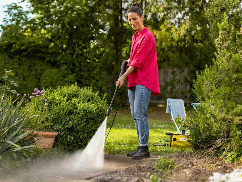 Karcher K3 Horizontal Plus - Nettoyeur haute pression portable à froid - 120 bar - 380 lt/h
