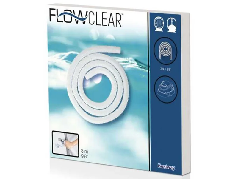 Tuyau de 3 m avec diamètre 32 mm Bestway 58369