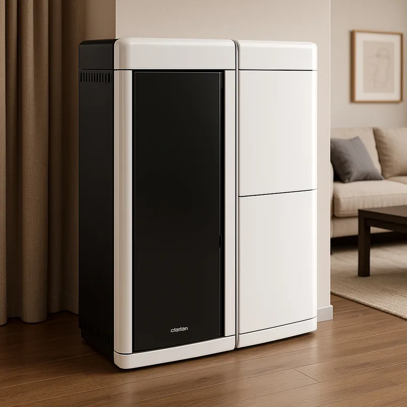 Extraflame evelyne idro 2.0 - Blanc poêle à granulés bouilleur evolution line