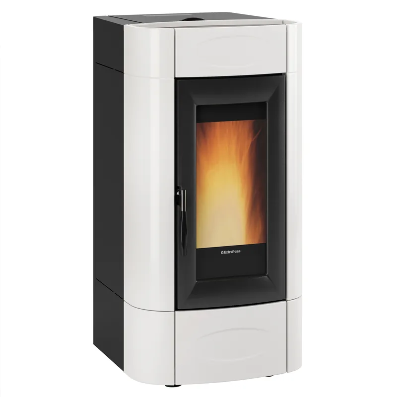 Extraflame Evolution Line isidora idro H16 5.0.16 poêle à granulés bouilleur blanc