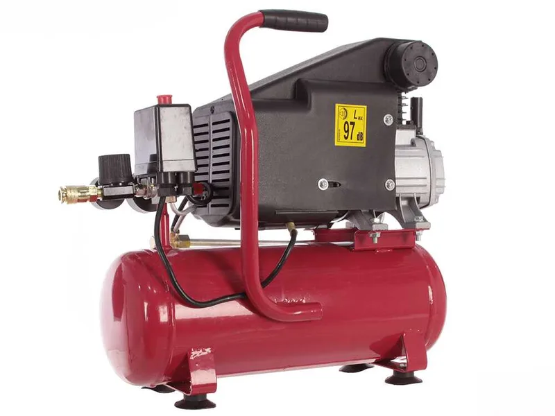 GeoTech AC9-8-15 - Compresseur électrique compact portatif - Moteur 1.5 CV - 9 L air comprimé