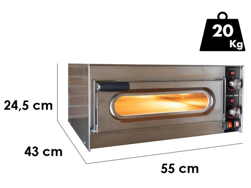 Calory Forni CF55M - Four à pizza - Mécanique