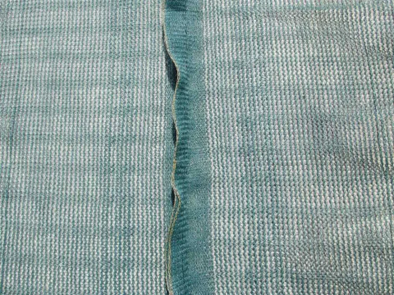 Nr. 1 Filet anti-épines et anti-arrachage pour récolte 8x8 m avec fente, toile lourde 95g/m2