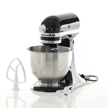 KitchenAid Classic 5K45SS-EBM Noir Onyx - Batteur mélangeur planétaire