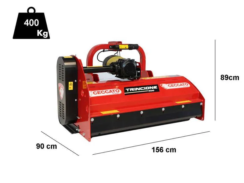 Ceccato TRINCIONE 400 4T1400F - Broyeur à tracteur - Série lourde
