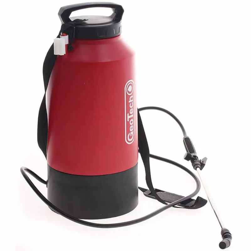 Pompe de pulvérisation porté à batterie GeoTech BS 80-Lead - électrique à dos - 8 L