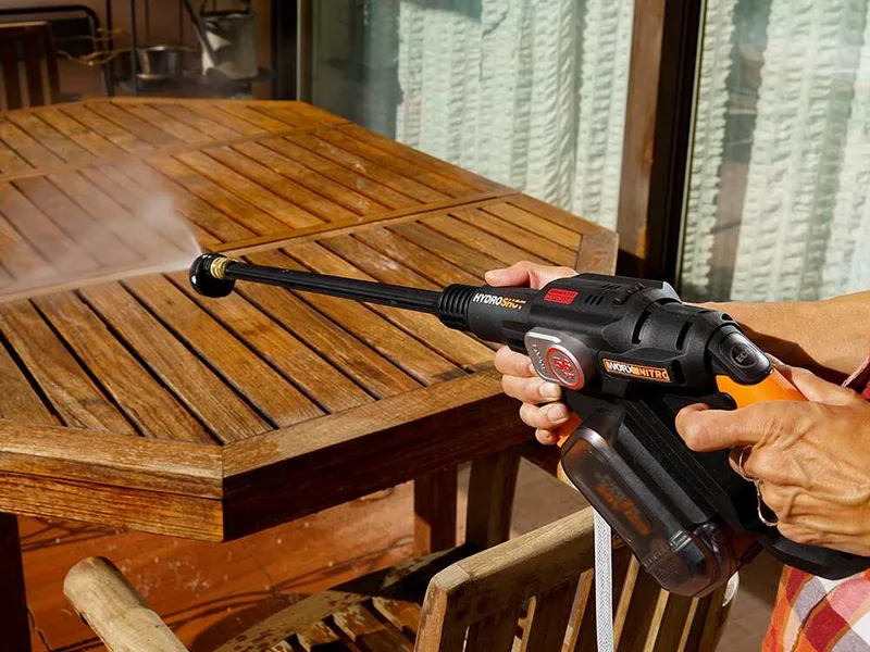 Worx Nitro HydroShot WG633E.9 - Lance haute pression à batterie - 20V - sans batterie et sans chargeur