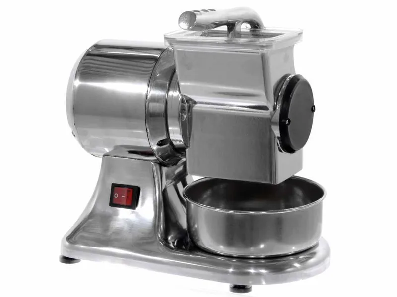 New O.M.R.A. OM-3000-AL - Râpe à fromage électrique de table - en aluminium moulé sous pression - 260W