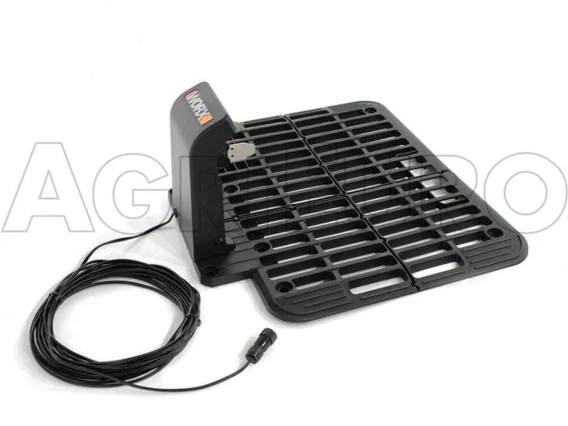 Seconde base de recharge pour Worx Landroid + chargeur + 8 clous de fixation et clé