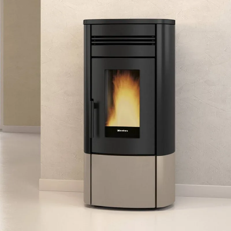 Extraflame noris - Taupe mat poêle à granulés evolution line