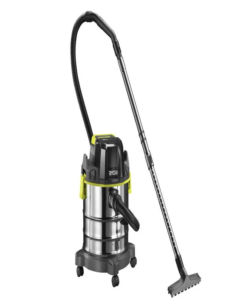 Ryobi R18WDV-0 - Aspirateur multifonction à batterie pour solides et liquides - 18 V - Bidon 18 L