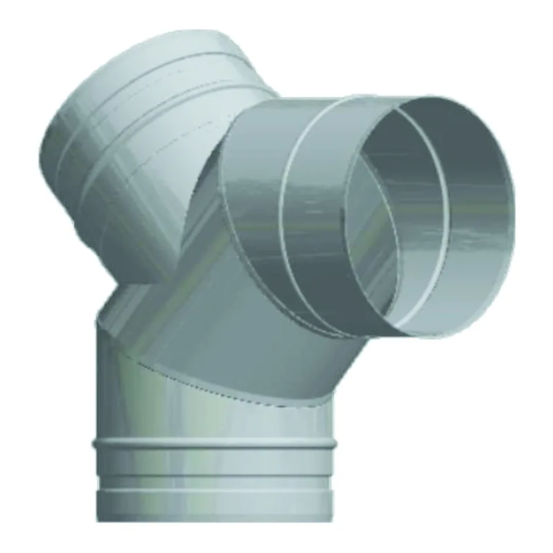 Schiedel PRIMA PLUS coude d’inspection 90° H1 Ø113 mm simple paroi mat