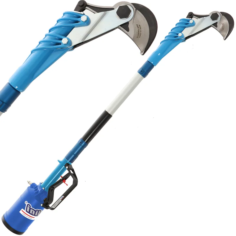 Sécateur pneumatique de taille Paterlini Ara 8/U - perche fixe de 0.5 mètres - à air comprimé