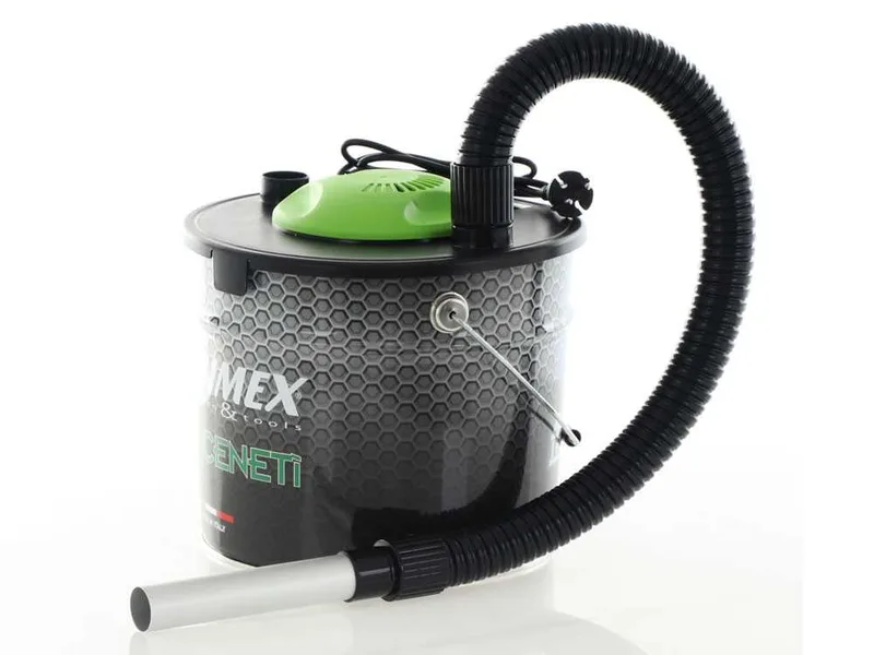 Ribimex Ceneti - Aspirateur à cendres petit à cuve - 15L