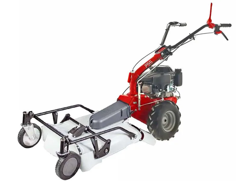 Eurosystems P55 - Tondeuse débroussailleuse thermique - Faucheuse PRO V2 - Loncin 196 cc