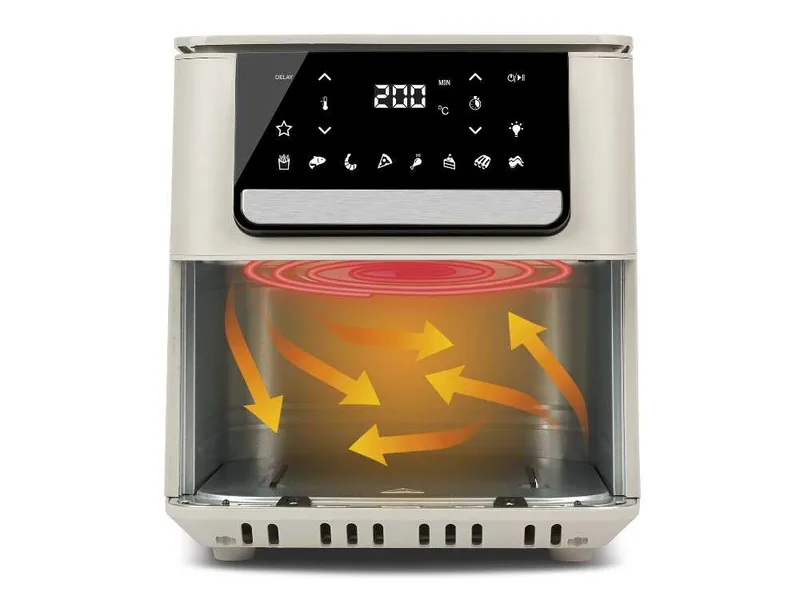 Girmi FG84 EcoFrit Crisp - Friteuse à air chaud 6.5 L