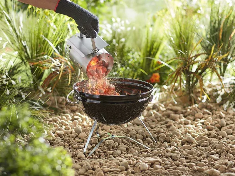 Cheminée d'allumage compacte Rapidfire Weber
