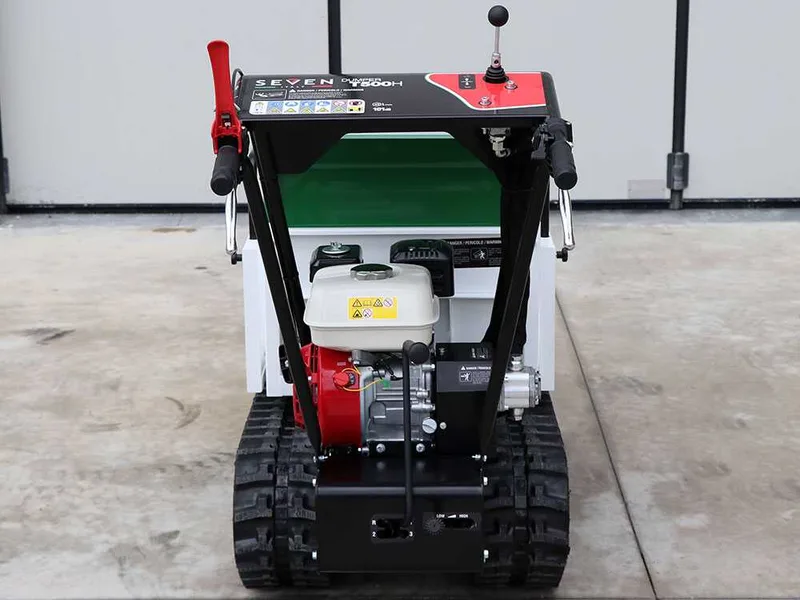 Brouette à chenilles Seven Italy T500H GX - benne extensible - capacité 500 kg
