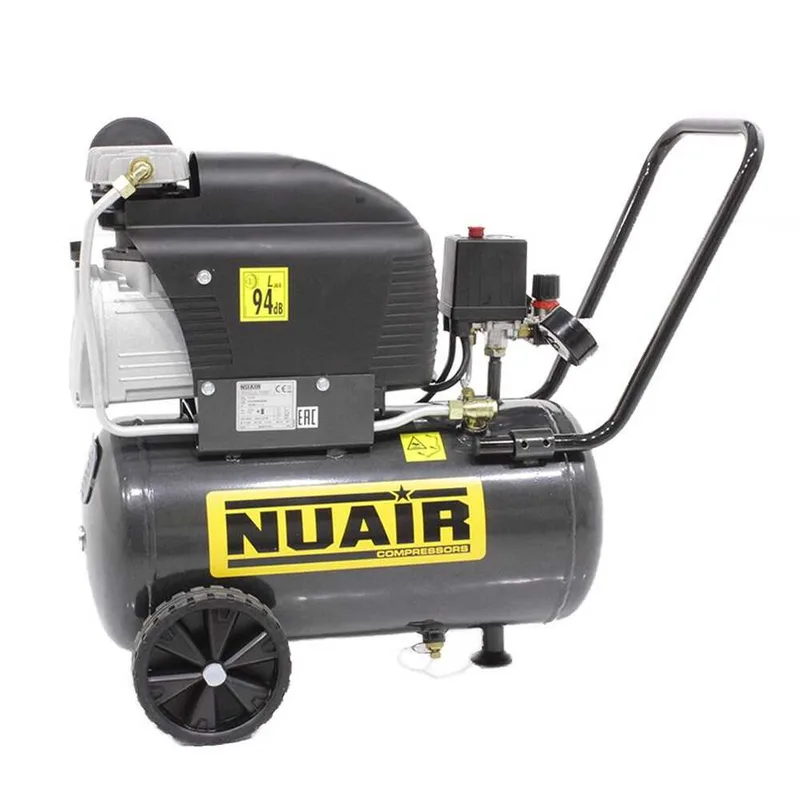 Nuair FC2/24 S - Compresseur électrique monophasé - Moteur 2 CV - 24 L