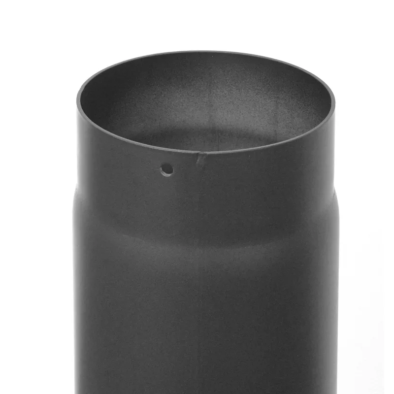 Raik Basic Élément de longueur 120mm gris fonte L: 250mm pour tuyau de fumée / conduit de fumée