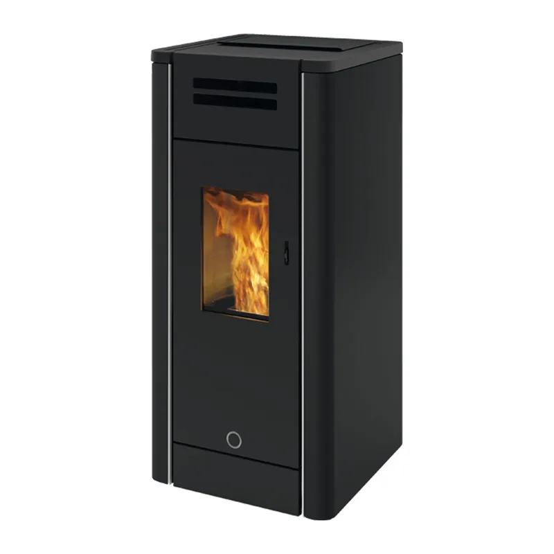 EK63 Metro 110+ Evo Poêle à granulés acier noir