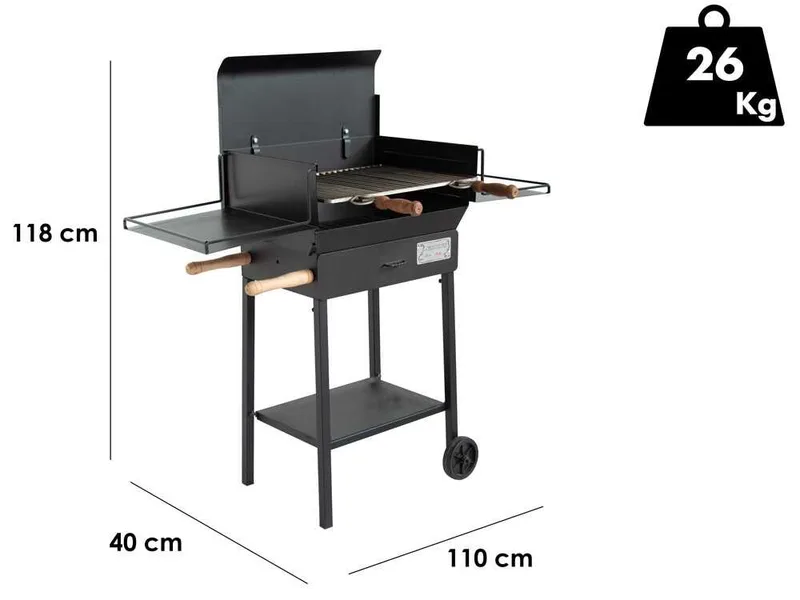 Barbecue à gaz Campingaz 3 Series Select S - avec four et grille - Culinary modular - Technologie IstaClean Aqua Basic