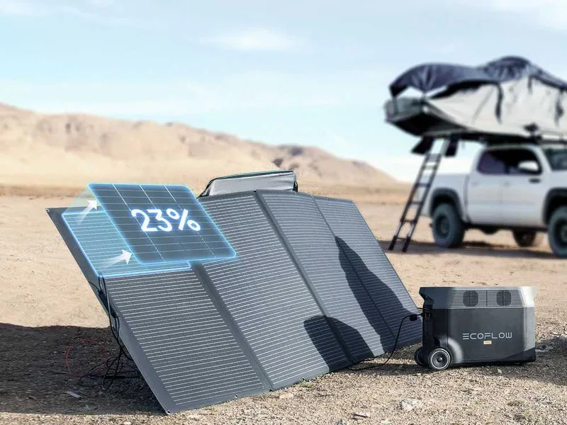 EcoFlow Panneau photovoltaïque portatif - 400W