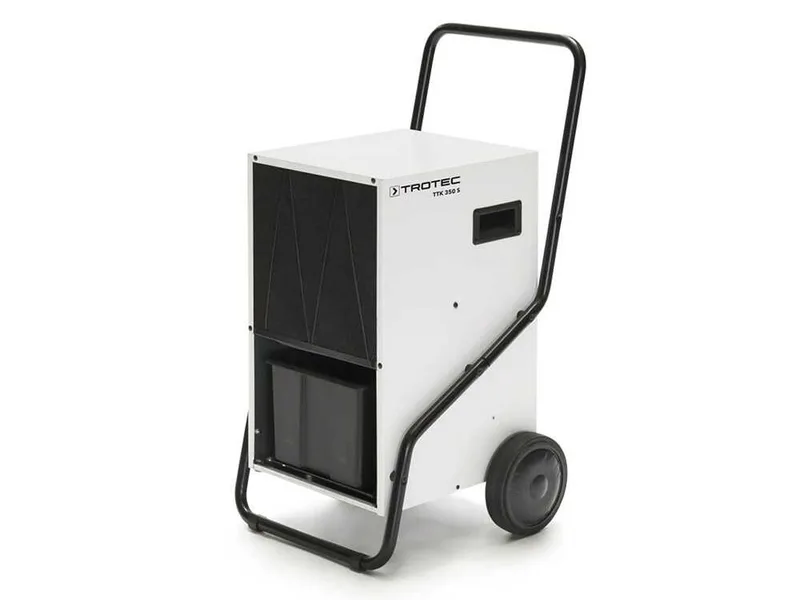 Trotec TTK 350 S – Déshumidificateur sur roues – 63,5 L/24 h – Pour surfaces jusqu’à 180 m²