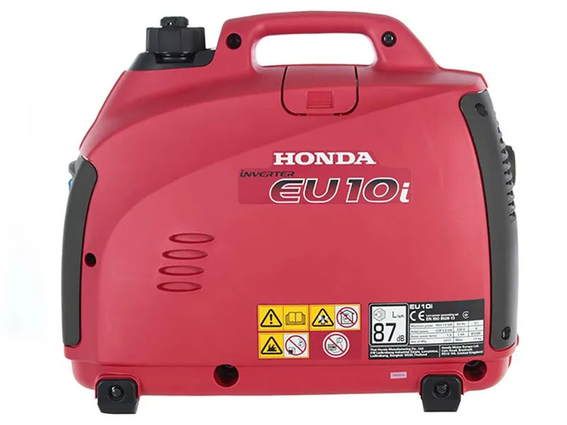 Honda EU10i - Groupe électrogène silencieux portable à onduleur 1 kW - Continu 0,9 kW Monophasé