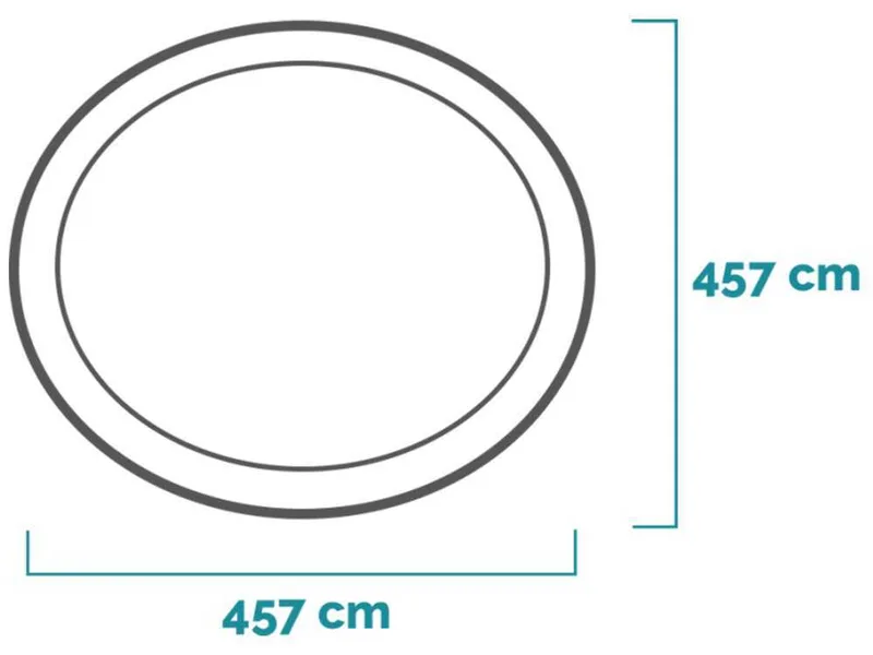 Intex Easy Set 28158NP - Ø457x84 cm - Piscine gonflable + Épurateur à cartouche