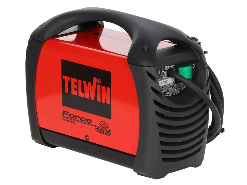 Telwin Force 165 - Poste à souder inverter (MMA) + masque, courant continu (DC)