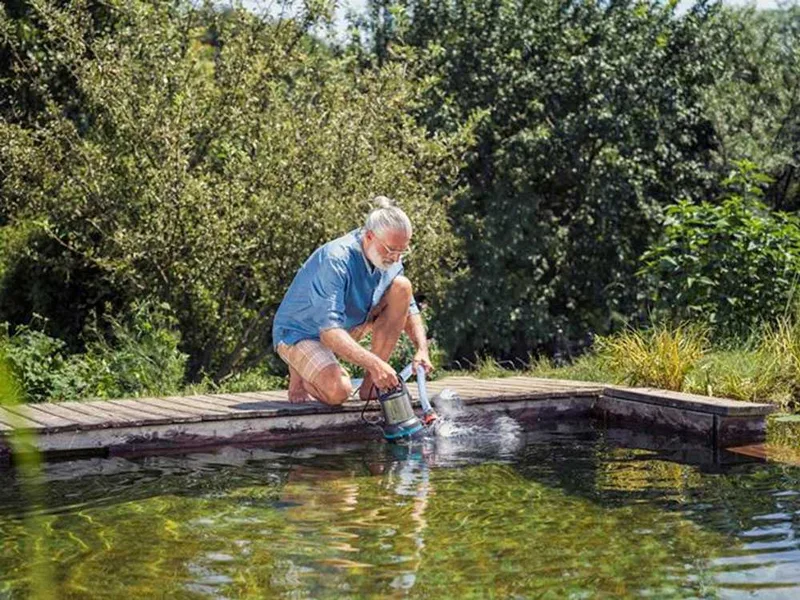 Pompe immergée pour eaux chargées Gardena 20000 Aquasensor art. 9044-20