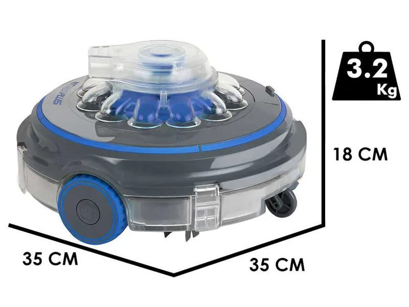GRE WET RUNNER PLUS - Robot nettoyeur de piscine à batterie sans fil