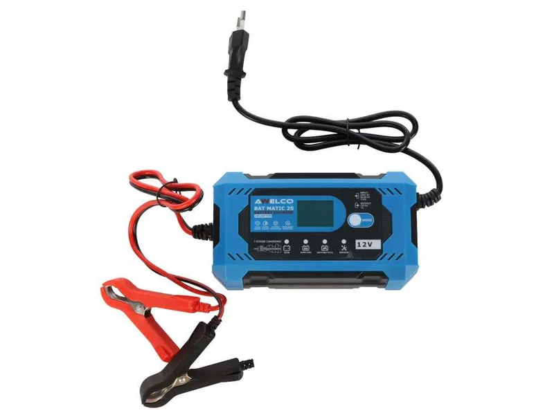 Awelco BAT MATIC 25 - Chargeur et mainteneur de charge - 12 V