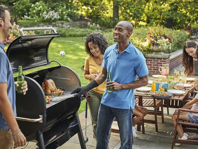 Weber Smoke Fire EX6 GBS - Barbecue à pellets