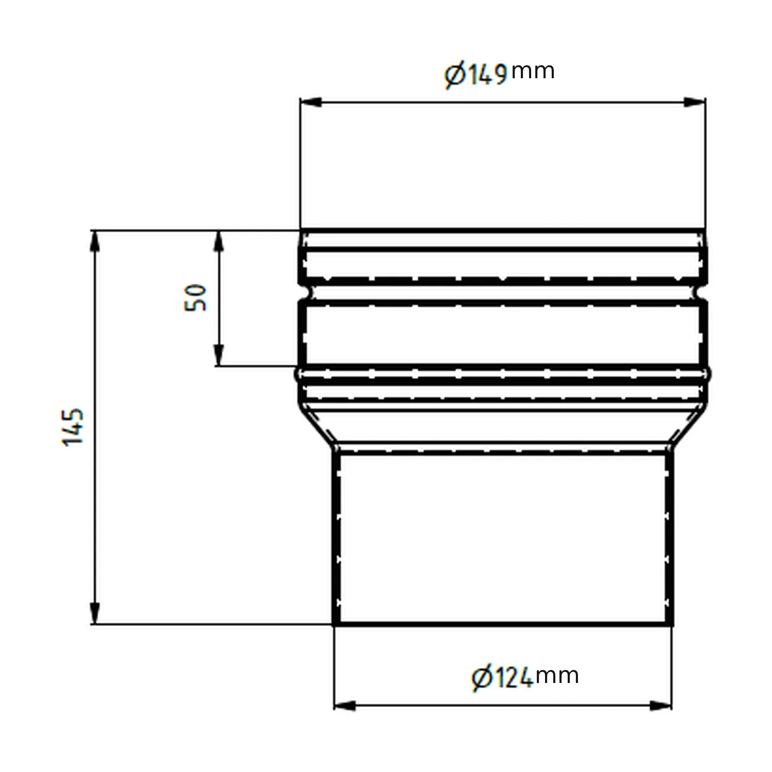 Raik extension LS diamètre 120