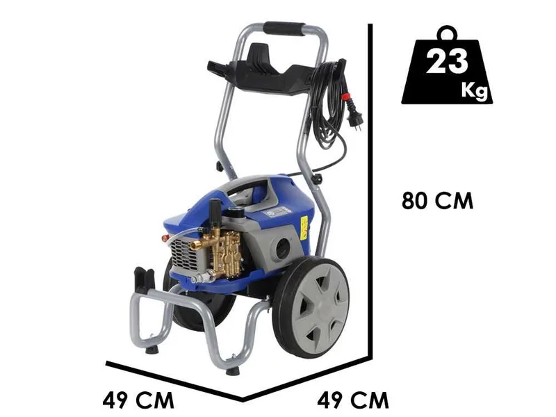 Annovi & Reverberi Blue Clean 614K - Nettoyeur haute pression à eau froide - 160 bar maximum - Débit 8.5 l/min