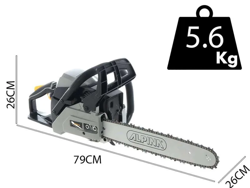Alpina ACS 41 - Tronçonneuse de coupe thermique - Lame de 40 cm