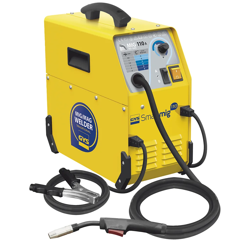 Gys smartmig 110 - Poste à souder traditionnel à transformateur (mog : sans gas) - à courant continu (DC)